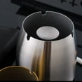 Small Ashtray with Lid for Cigarette, Stainless Steel Smokeless