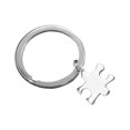 thumbnail image 1 of Small Autism Puzzle Piece Split Style Key Chains, 1 of 2