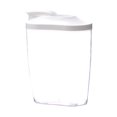thumbnail image 1 of Small BPA Free Plastic Food Saver, Kitchen Food Cereal Storage Containers with Cap,Storage Box Food-grade Space-saving PP Airtight Cereal Container Storage Box for Dried Grains, 1 of 8