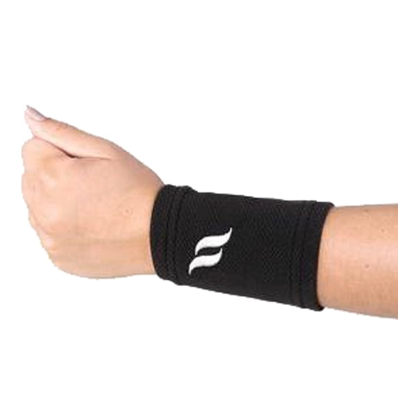Back on Track Physio 4-Way Stretch Black Wrist Brace - Enhanced Mobility & Recovery with Welltex Technology for Active Lifestyles, S