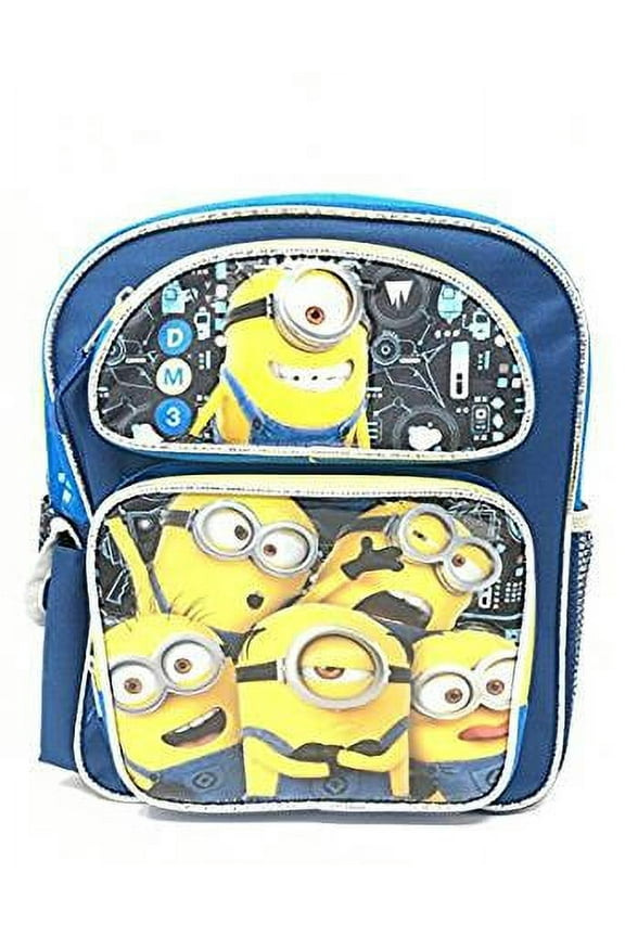 Small Backpack - 3 - Minions DM3 Group Blue 12 Bag 156552