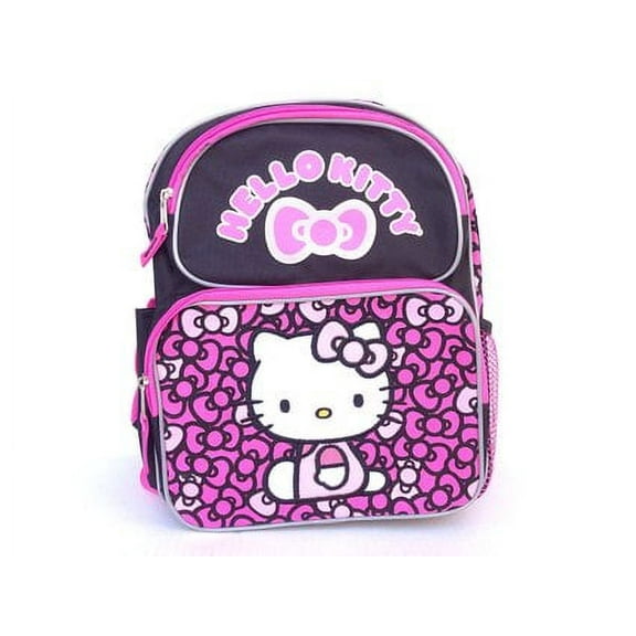 Small Backpack - - Black Bows 12 New 811331