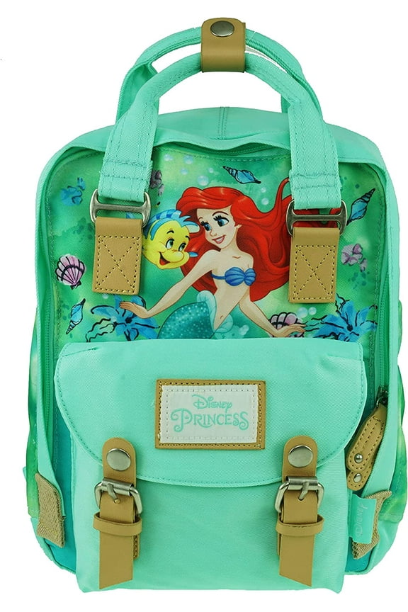 Small Backpack Deluxe Nylon - Disney - Little Mermaid Ariel A21390