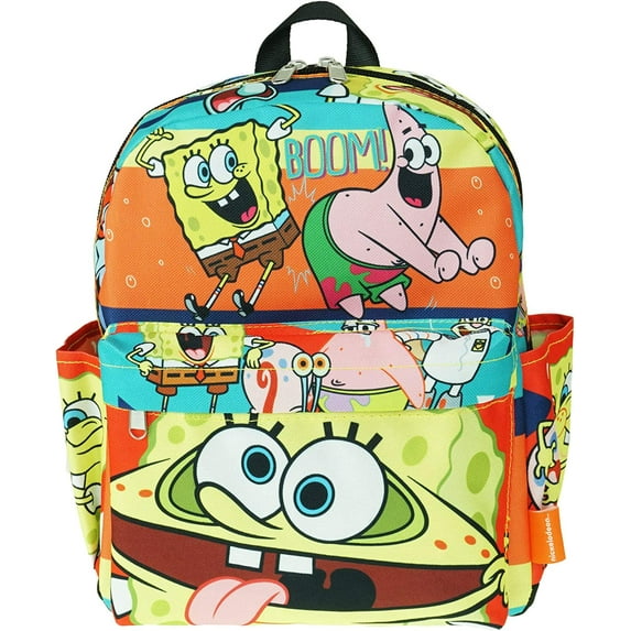 SpongeBob 12inch Deluxe All Over Print Daypack A21272 12-Inch Backpack