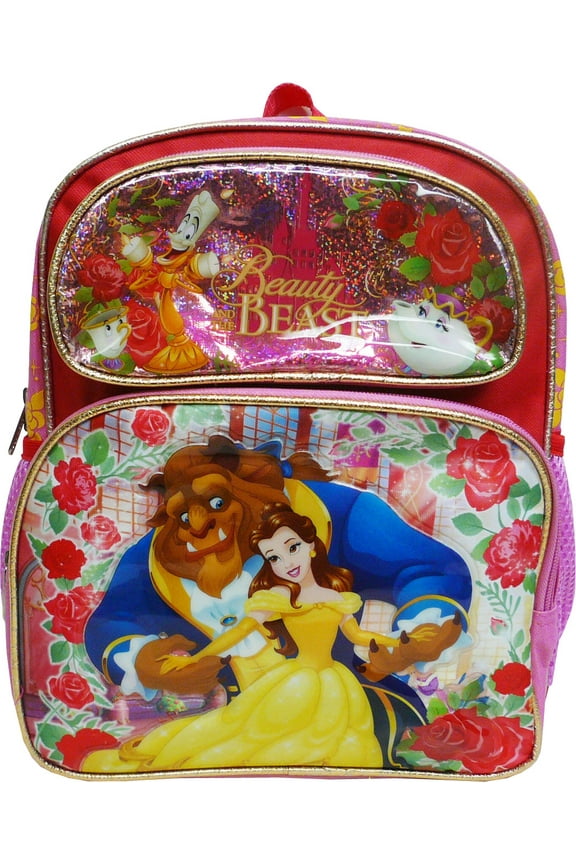 Small Backpack - Disney - Beauty And The Beast - Belle 12" New 119638-2