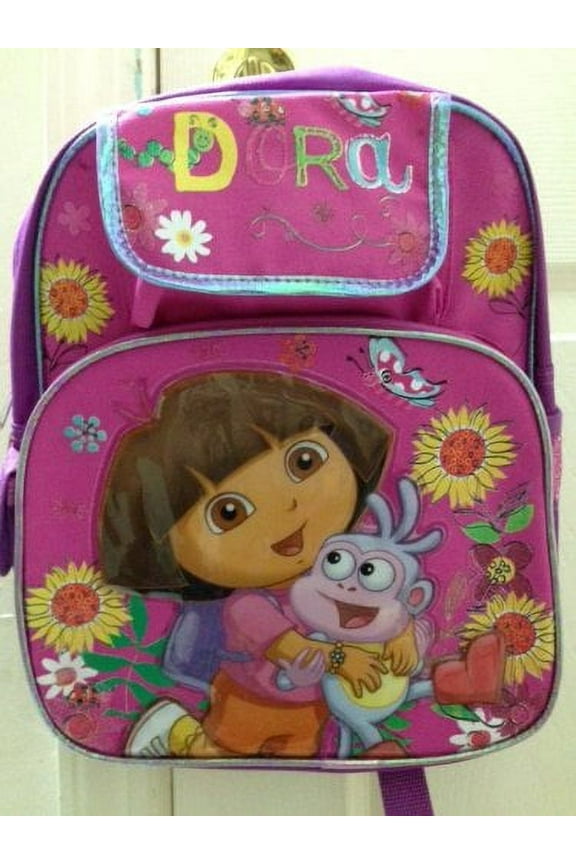 Small Backpack - Dora the Explorer - Dora & Boots 12" New 635565
