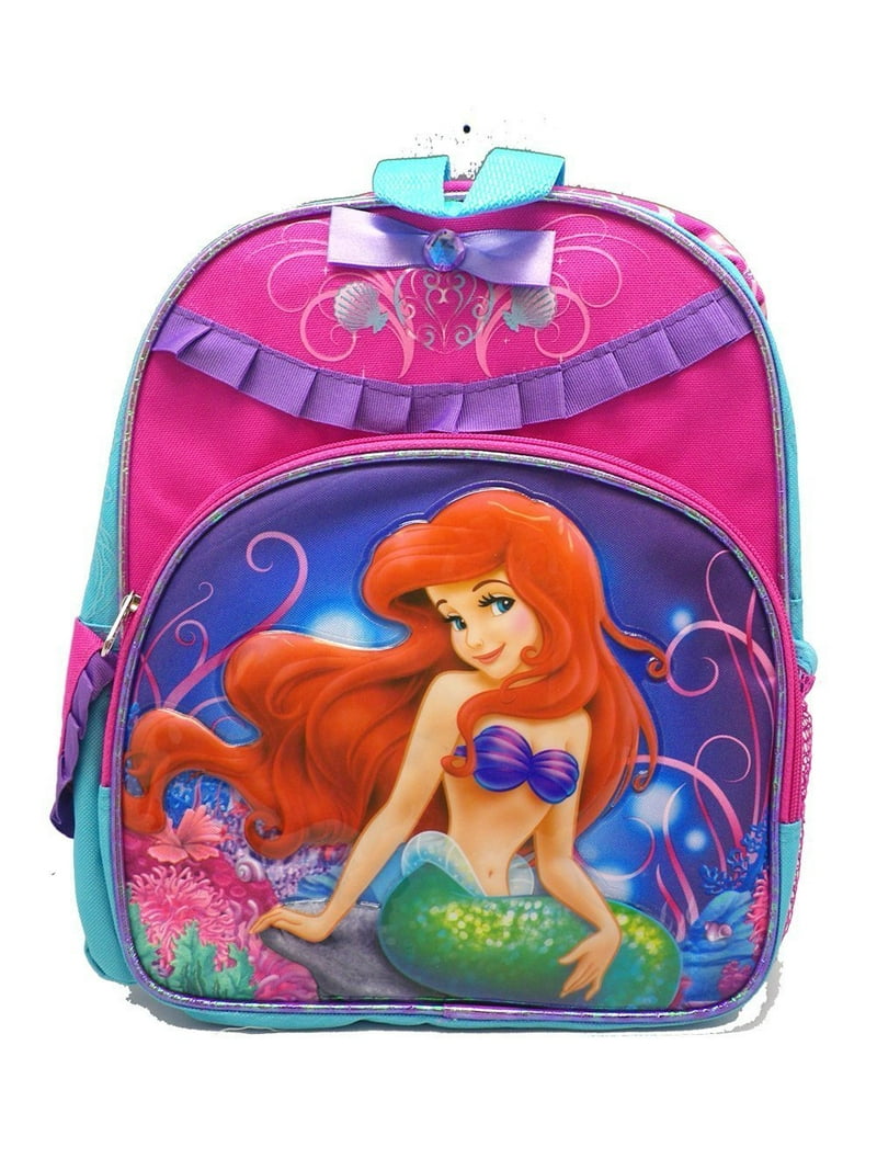 Small Backpack - - Little Mermaid - Pink Teal Ariel New  display picture 3