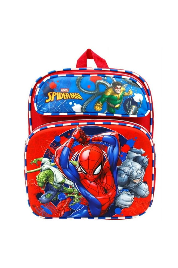 Small Backpack - Marvel - Spiderman 3D Pop-up EVA Molded