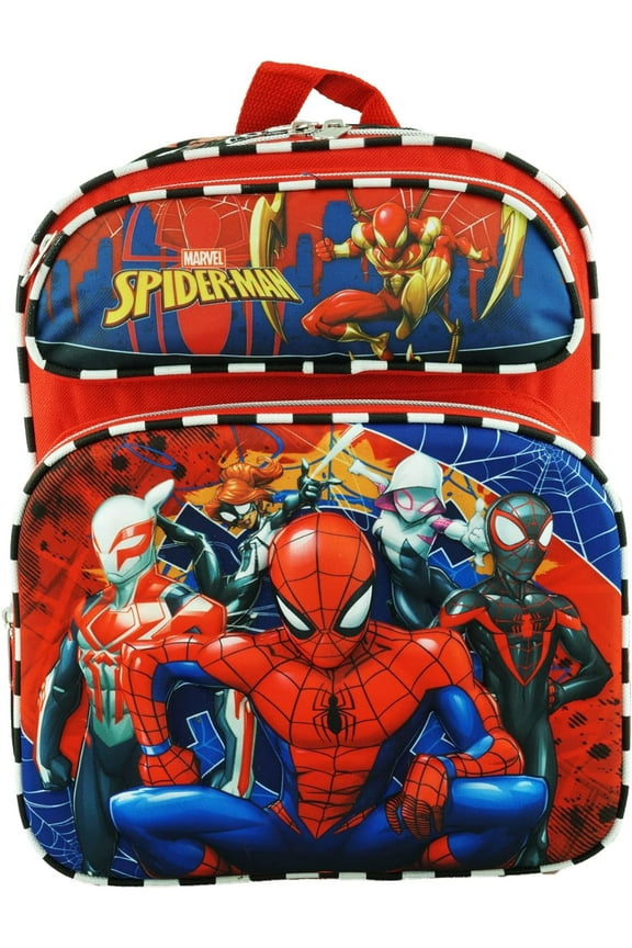 Small Backpack - Marvel - Spiderman Group 3D Pop-up EVA Molded