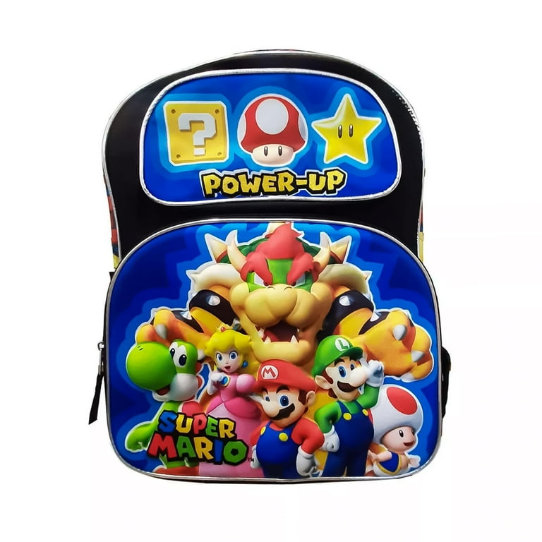 Kids' School Backpack Bookbag - Nintendo Super Mario 3D Pop-up 12