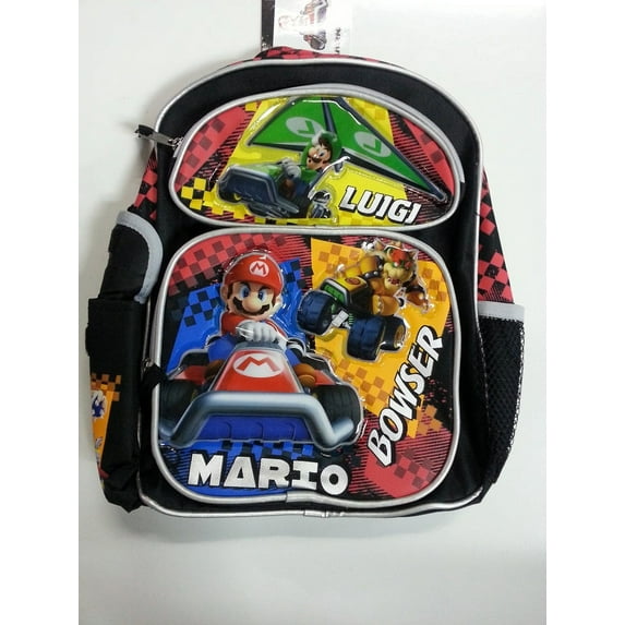 Small Backpack - Nintendo - Super Mario, Luigi & Bowser New 089959