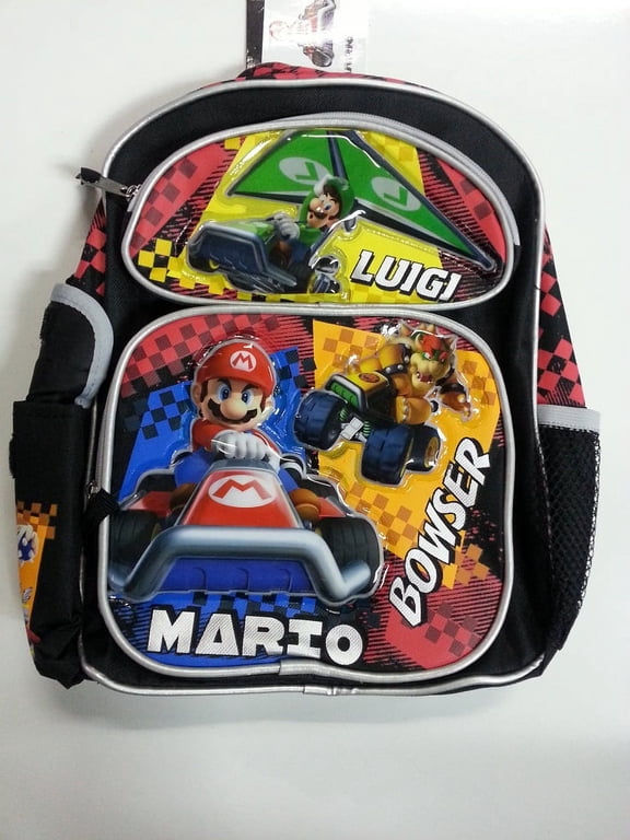 Small Backpack - Nintendo - Super Mario, Luigi & Bowser New 089959