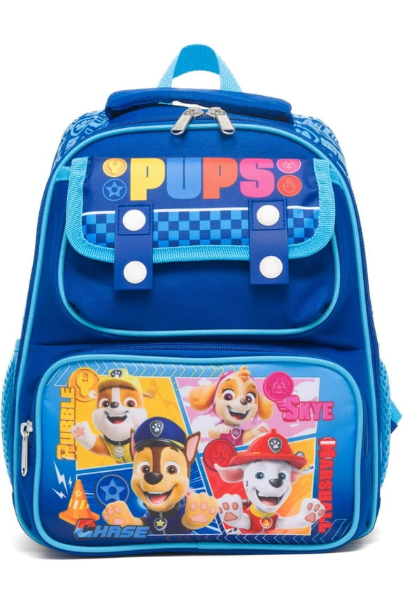 Small Backpack Padded Back - Paw Patrol - Blue