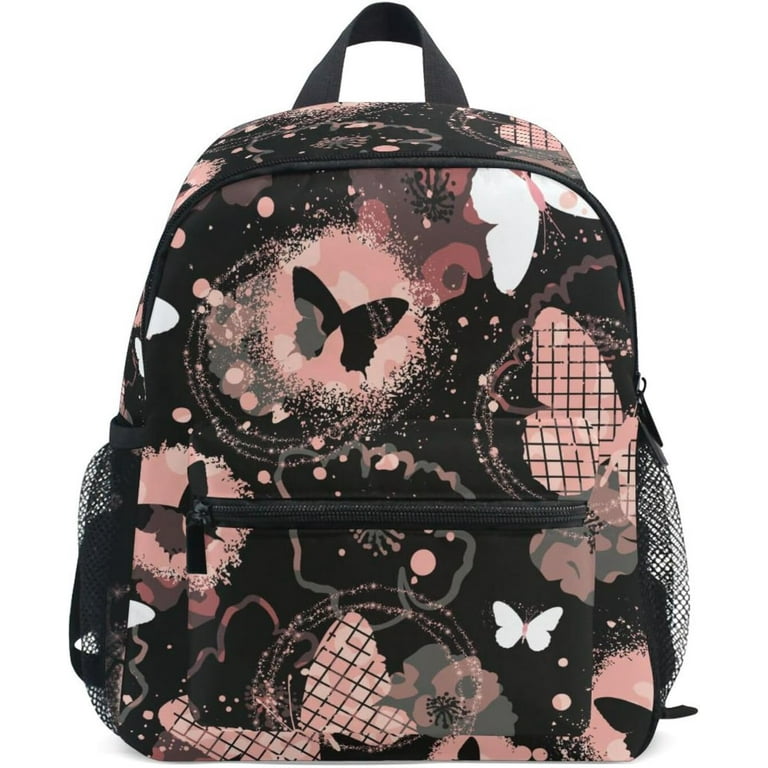 Black butterfly backpack cheap