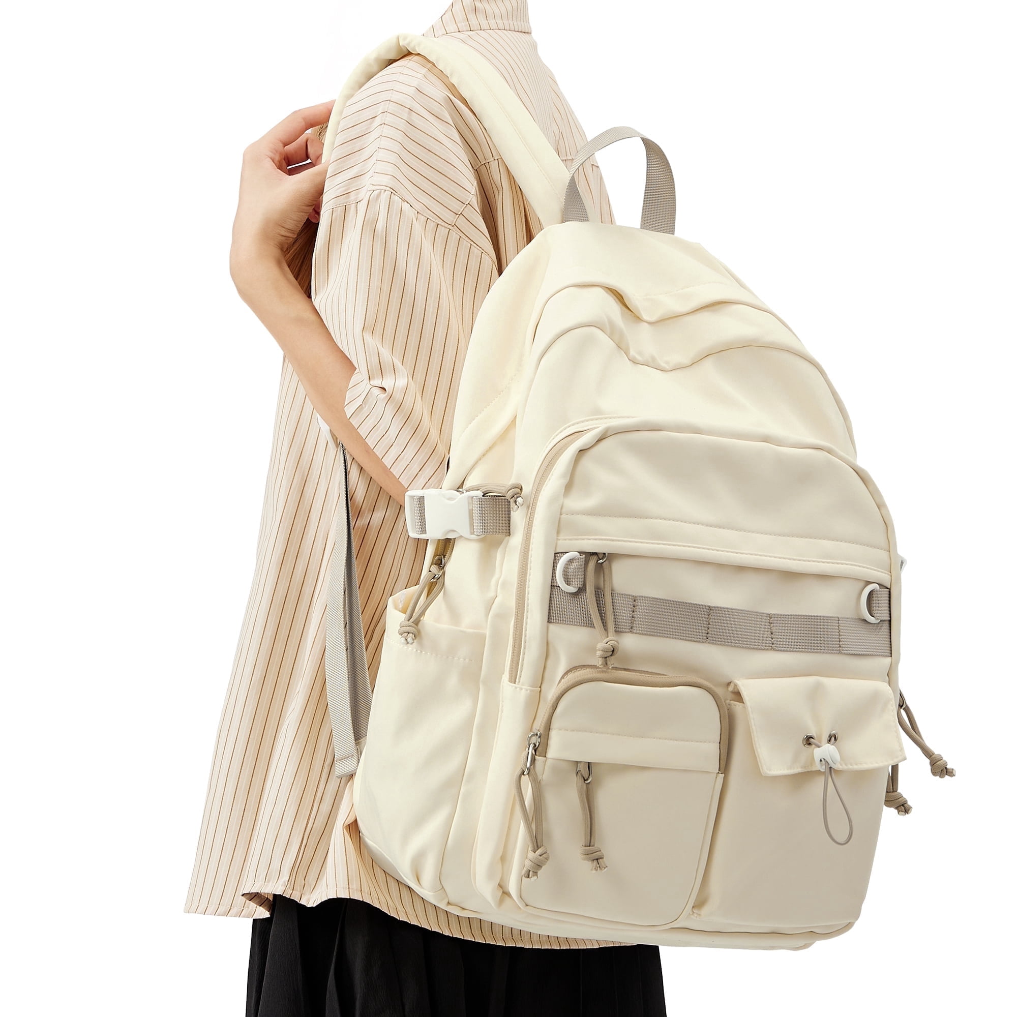 REAWUL Clear School Backpack - TPU Transparent Laptop Bookbag For College, Teens, Sports Events & Concerts - View #3