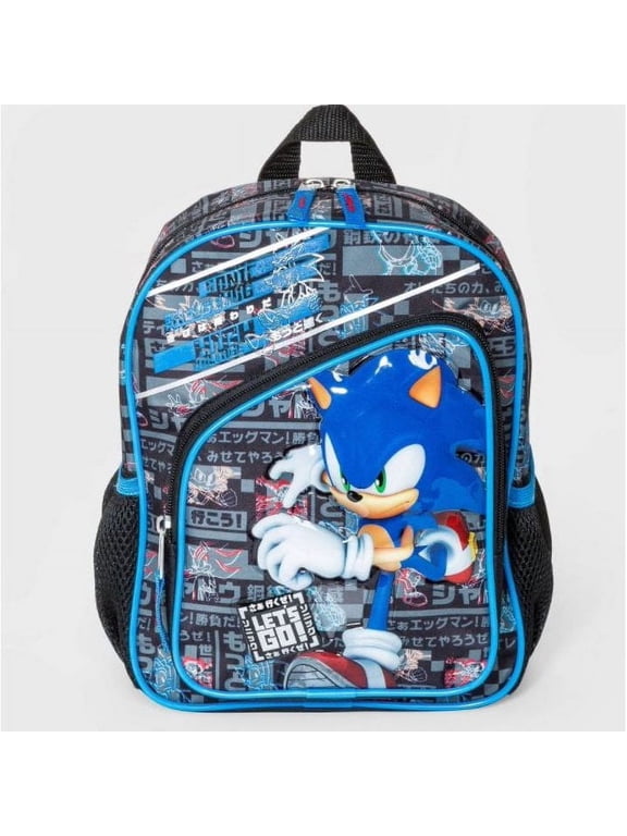 Small Backpack - Sonic the Hedgehog - Running Gray