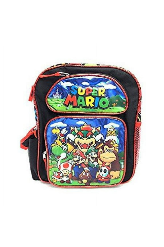 Small Backpack - - Super Mario World Black/Red Team 12 153995