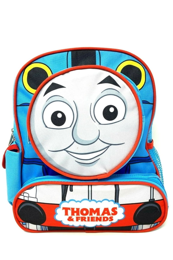 Small Backpack - Thomas the Train Engine - 3D Face 12" New 001380