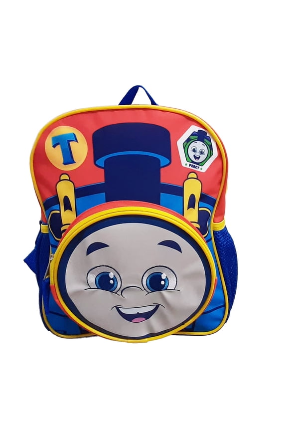 Small Backpack - Thomas the Train Engine - Face Red/Blue