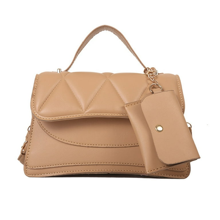 Small Bags for Women Stylish Designer Purses and Handbags with Coin Purse including 8 Size Bag Khaki G182449