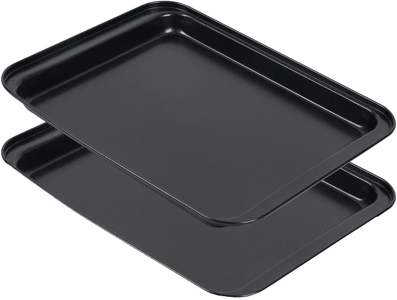 Small Baking Sheet 2 Pack, Shinsin 8 Inch Nonstick Baking Pans for Oven w/Rimmed Border