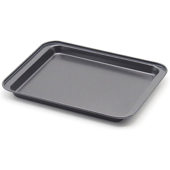 Small Baking Sheets Nonstick Set (9.5inch X 7.1inch)- General 8 Inch Nonstick Sheet Pan Set for Baking, Carbon Steel Baking Pans Cookie Sheets