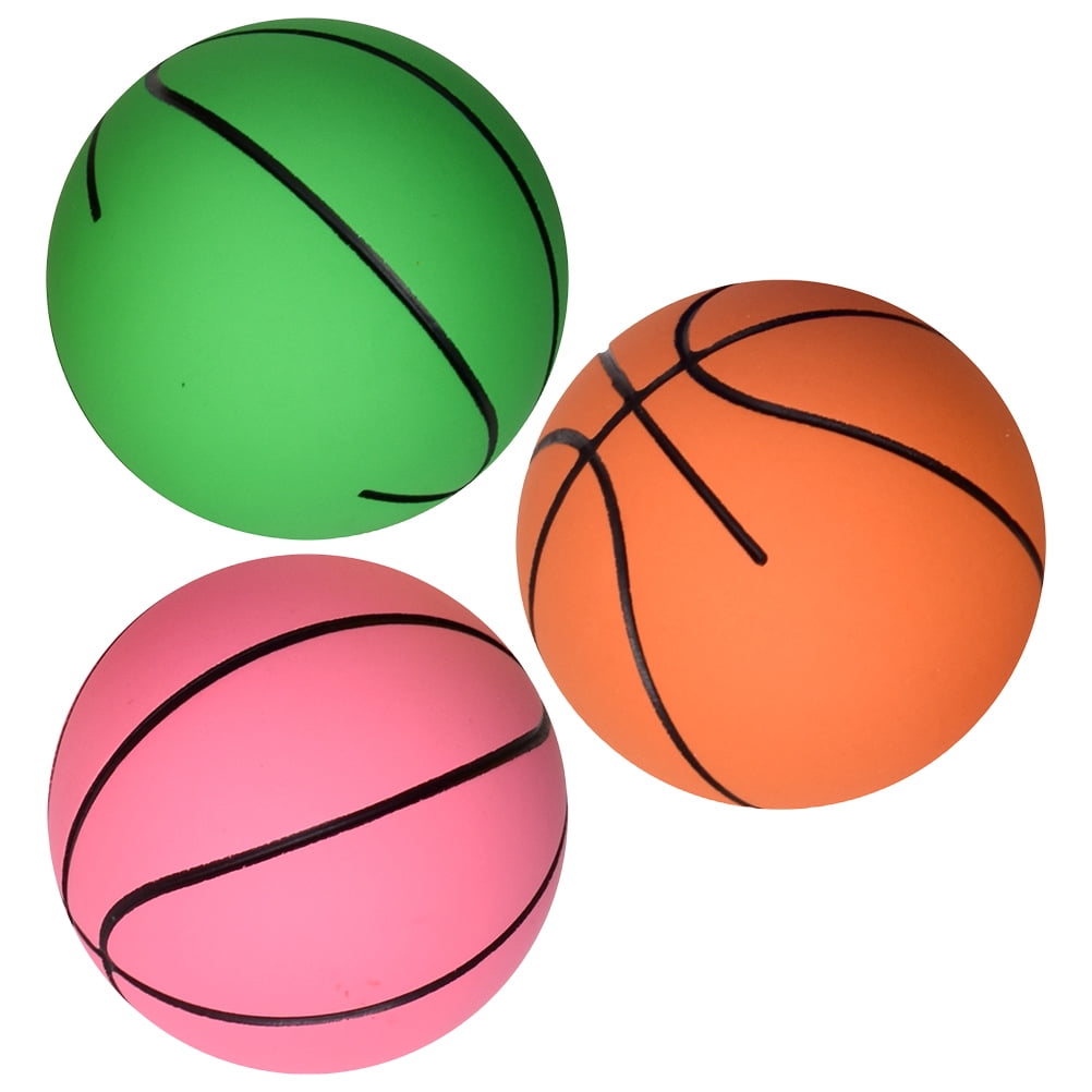 Small Basketball Bouncy Antistress Bounce Balls Rubber Child High