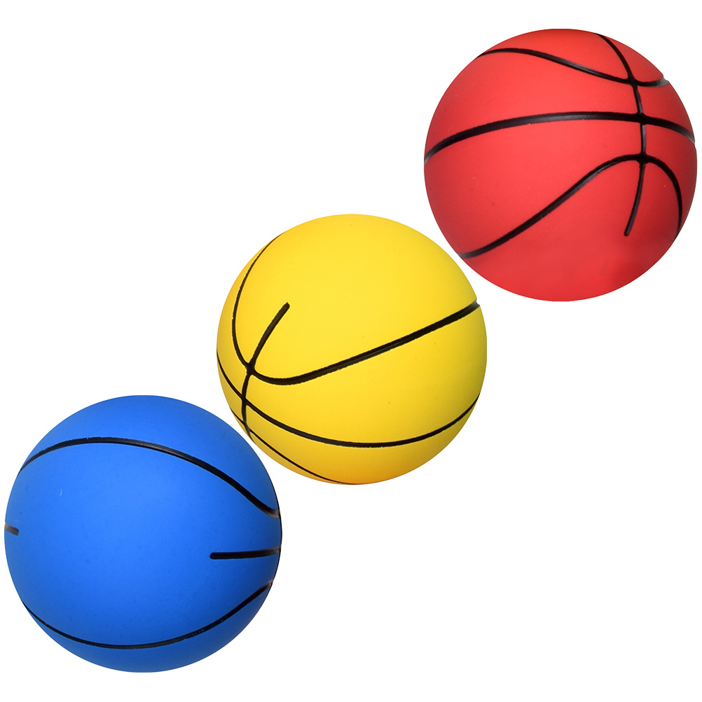 Small Basketball Bouncy High Elasticity Bouncing Childrens Toys Game