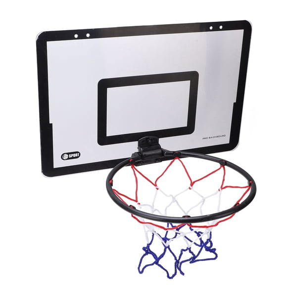 Small Basketball Hoop Set, High Toughness Basketball Toy Gifts Foldable Storage EVA Develop Coordination With Buffer For Playing Games