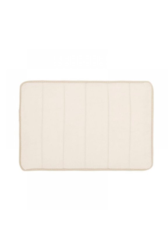Small Bath Mat Bath Rugs Anti-Slip Memory Foam Non-Slip Bathroom Mat Soft Bathmat Carpet 17 "X 24"