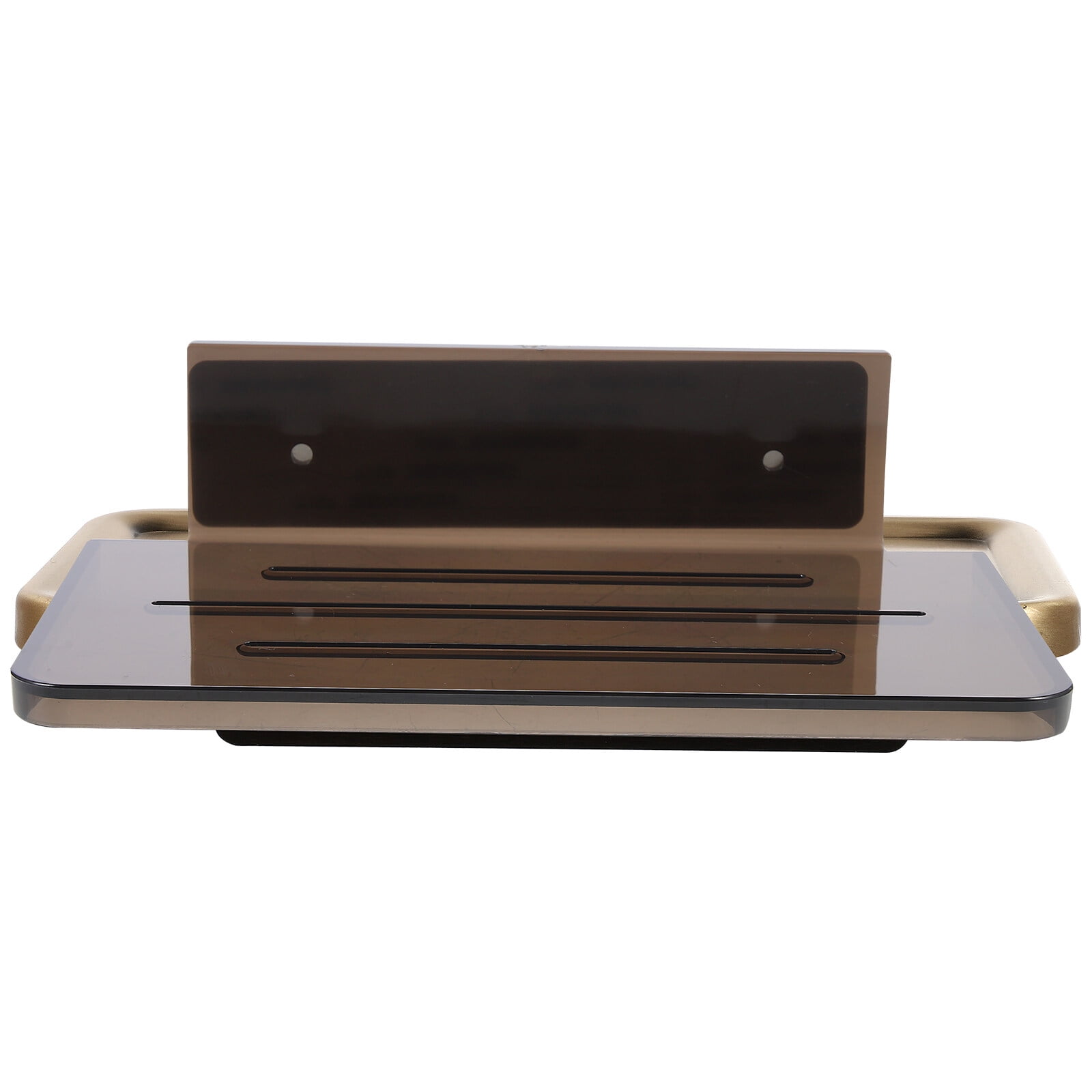 Small Bathroom Wall Mount Shelf Black - Walmart.com