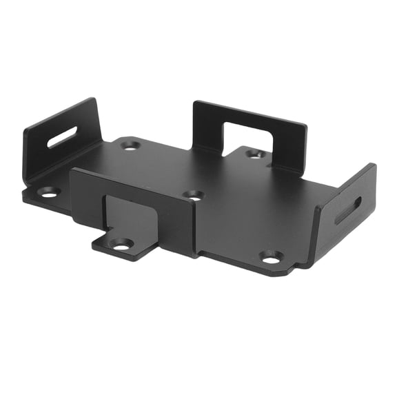 Small Battery Tray Aluminum Boat Mount with Adjustable Hold Down Strap for 12V 6-15AH and 6V 7-12AH Batteries Marine RV