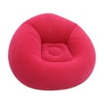 thumbnail image 1 of Small Bean Bag Chair, Gaming Bean Bag Chairs, Inflatable Lazy Sofa, Portable Inflatable Chair, Inflatable Comfy Chair for Adults, 1Pcs Inflatable Bean Bag Chair - Red, 1 of 5