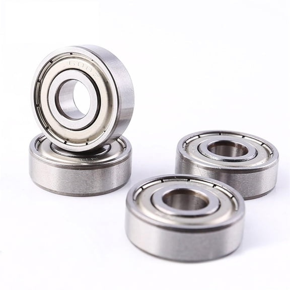 Small Bearings,Deep Groove Ball Bearing 5PCS 6000/6001/6002/6003ZZ ABEC-1 Miniature Ball Bearings ,Easy Operate