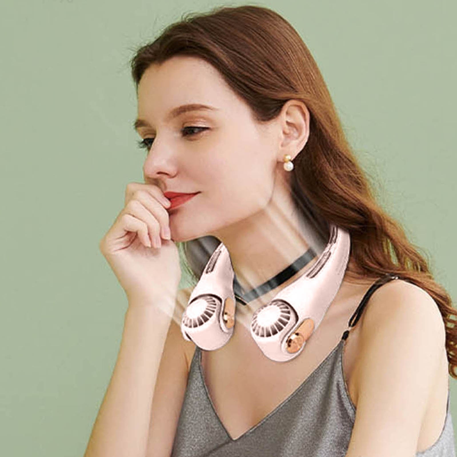 Small Bed Fan Outdoor Fan Stand up Pedestal Fan Loud Mini Travel Fan