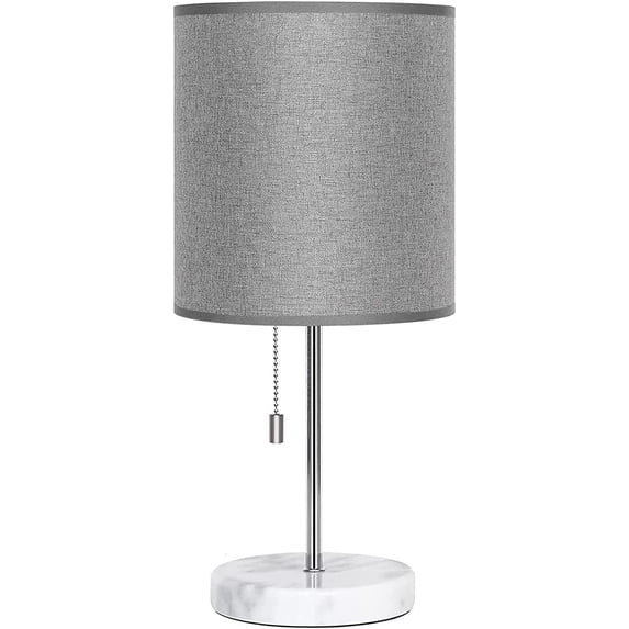 Small Bedside Lamp Table Desk Lamp Beside Nightstand Reading Light Marble Base