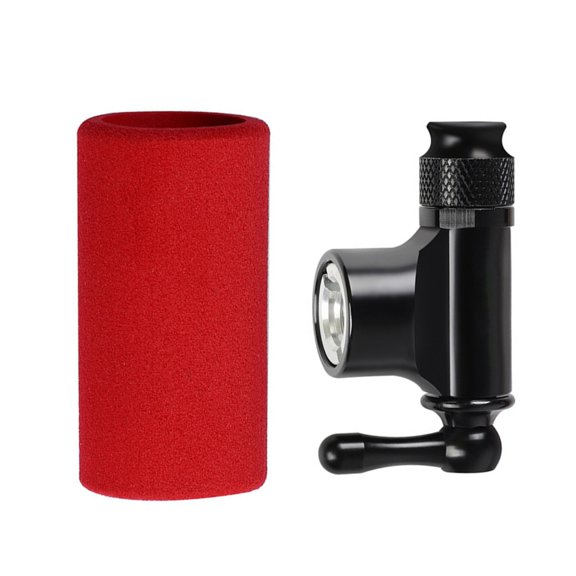 Small Bicycles CO2 Pumps Portable Aluminum Alloy Bike Air Pumps Outdoor Mountain Bike Cycling Tire Air Needle Inflators