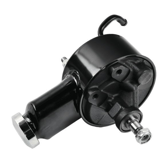 Small Big Block Chevy Black Saginaw Power Steering Pump SBC BBC 350 454 327 427
