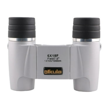 Small Binoculars for Adults Small Binoculars for Adults Autofocus Outdoor Telescope High Magnification HD Low-light Binoculars White