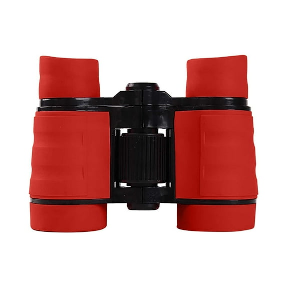 Small Binoculars for Adults Small Binoculars for Adults Kid Binoculars Gifts For 3-12 Years Boys Girls Shock Proof Binoculars Red