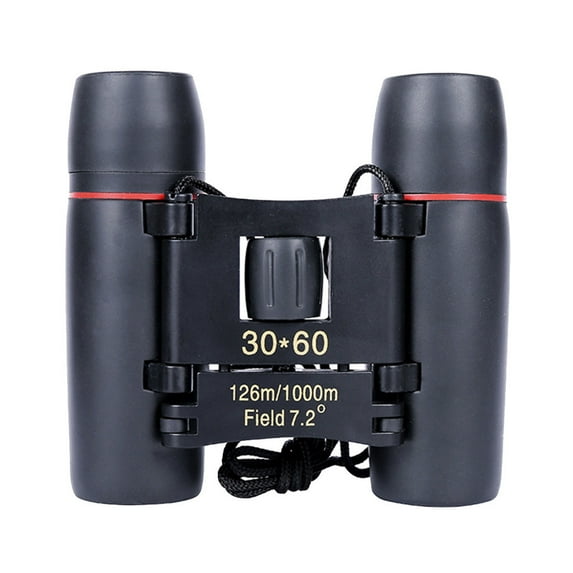 Small Binoculars for Adults Small Binoculars for Adults Portable Mini Binoculars 30 X 60 Zoom Outdoor Travel Folding Telescope With Bag Black