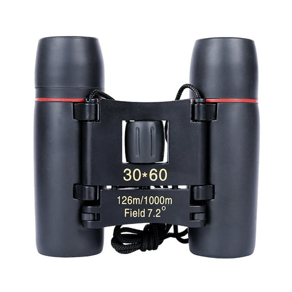 Small Binoculars for Adults Small Binoculars for Adults Portable Mini Binoculars 30 X 60 Zoom Outdoor Travel Folding Telescope With Bag Black