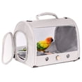 thumbnail image 2 of Small Bird Cage Capuca Small Bird Travel Cage-Lightweight Small Birds Starter Kit With Birdcages And Accessories Great For Parakeets Lovebirds Parrotlets Finches Canaries Removable Plastic Tray Include Budgie Cage 2 of 14