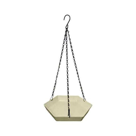 Small Bird Wing Bird Plume Theme Feeders For Outdoors Hanging Polymer Bird Wing Bird Plume Nourishment Station With 40 cm Chain And 22.5 x 3 cm Reservoir Capacity