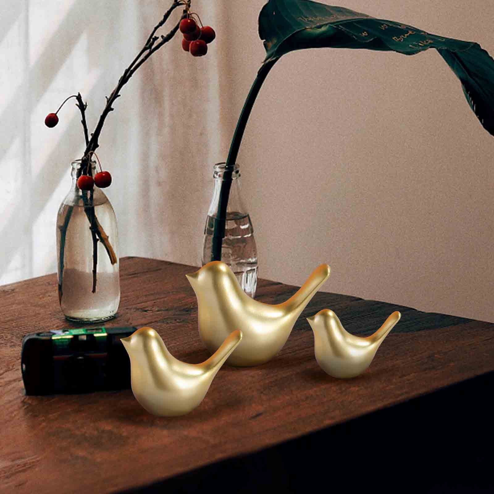 Small Birds Statues,Small Gold Birds,Small Birds Statues Gold Home