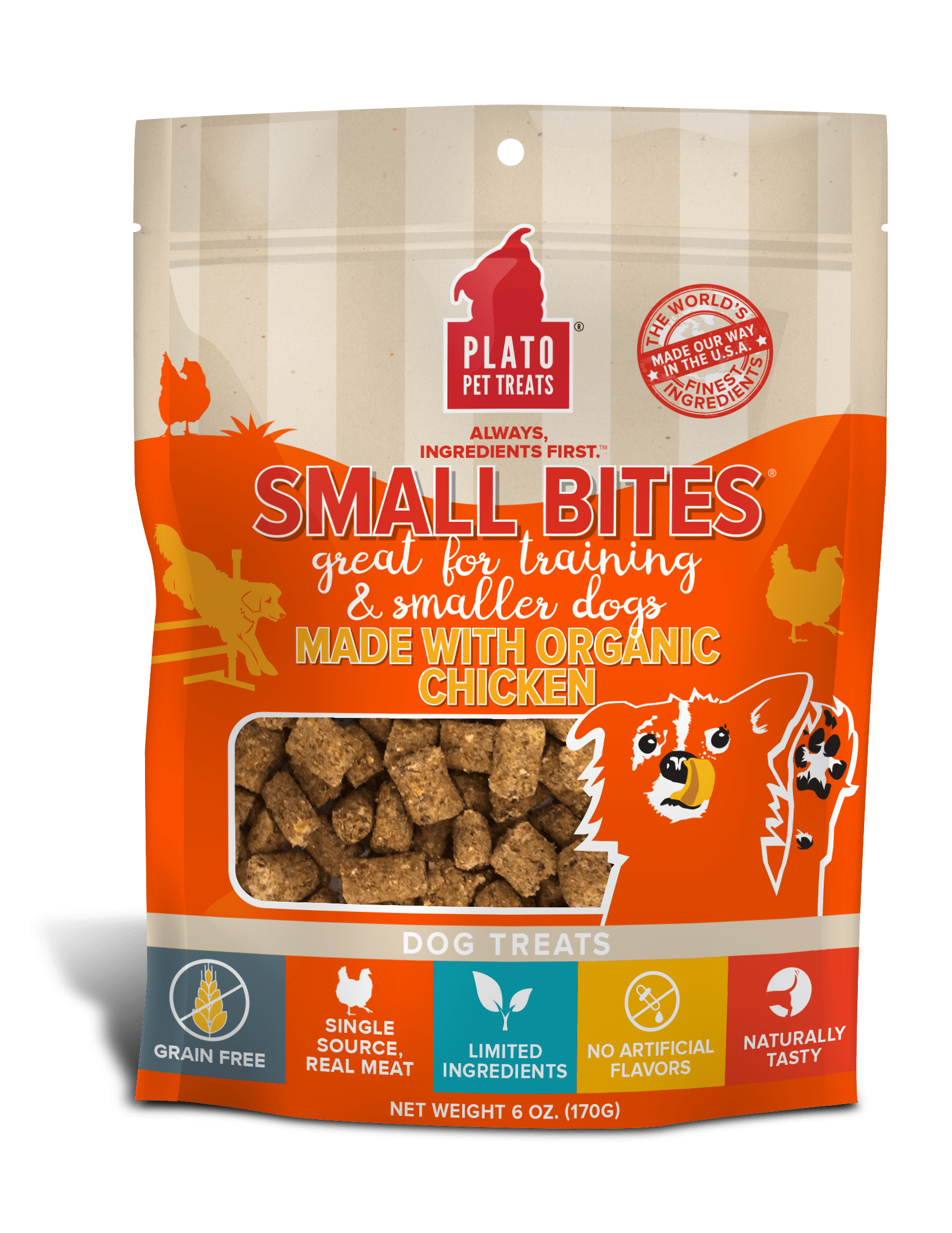 Small Bites Organic Chicken 6 oz
