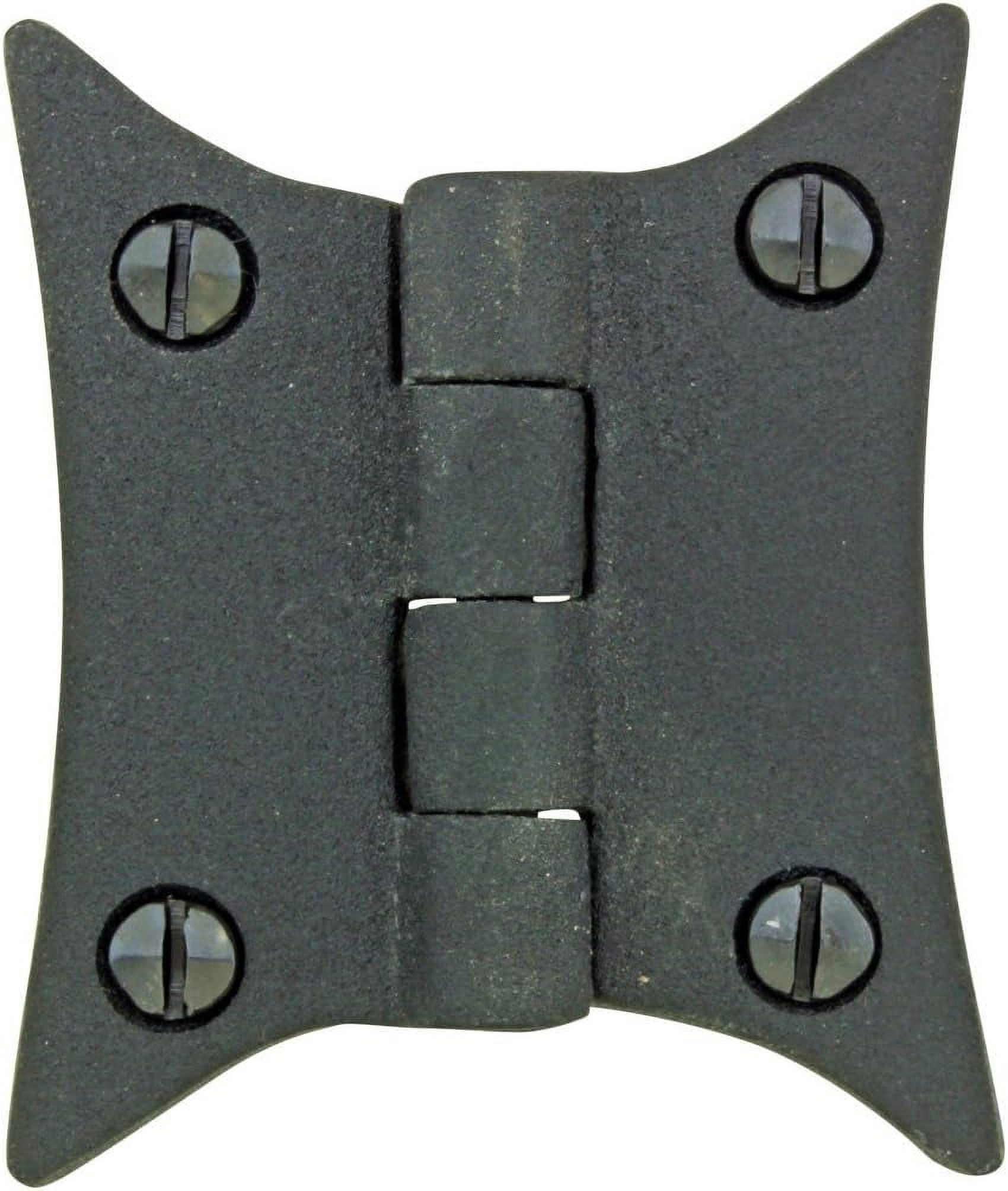 Small Black Hinge For Door 23/8" Rust Resistant