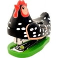 thumbnail image 1 of Small Black Chicken Stapler Glossy Detailed Decorative, 1 of 3