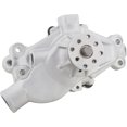 thumbnail image 1 of Small Block Chevy Aluminum Short Side Water Pump, 1 of 14