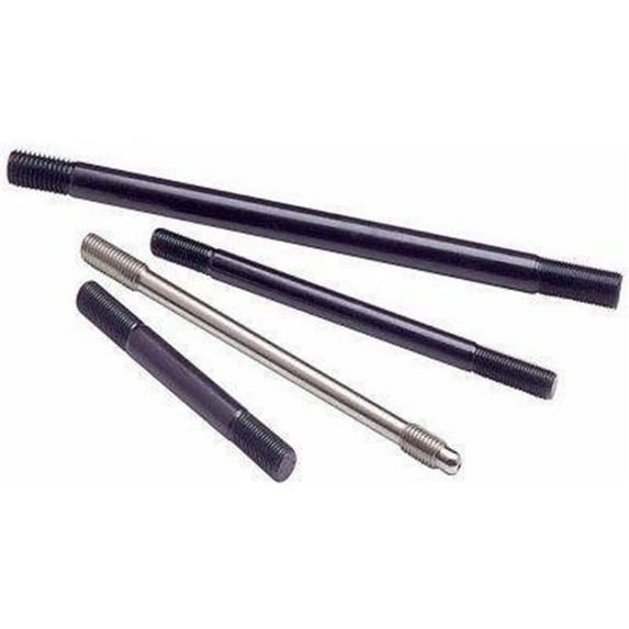 Small Block Chevy LSA Head Stud Kit, Chrome Moly Black
